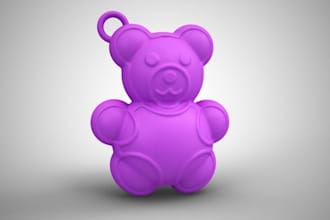 design mini figurines, stl file,3d printing, resin,keychain model,toy models,3mf