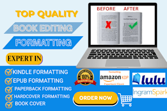 do ingramspark epub ebook kdp paperback formatting lulu hardcover smashwords