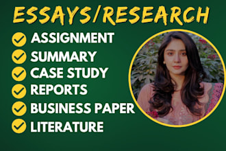 help you in proposals, case study, essay writing, summary and reports