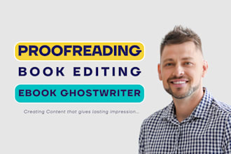 be KDP ebook writer christian book editor proofread self help ebook ghostwriter