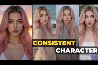 do realistic ai influencer model, consistent character, for instagram, onlyfans