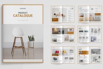 design editorial pdf retail furniture real estate business sales product catalog