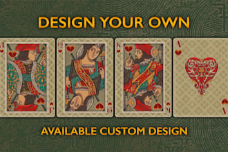 draw custom playing cards, poker, tarot and board game