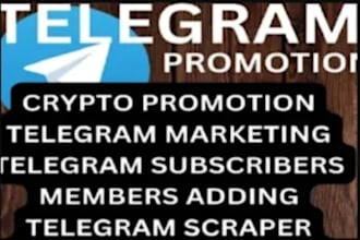 do telegram promotion, custom telegram bot to boost telegram forex trader