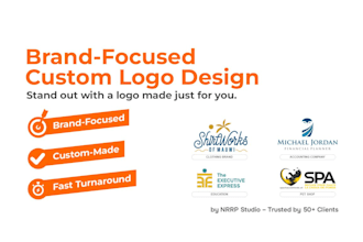 design a brand focused custom logo for your business