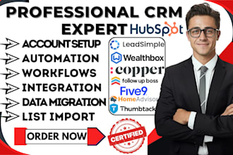 leadsimple follow up boss five9 homeadvisor thumbtack wealthbox crm automation