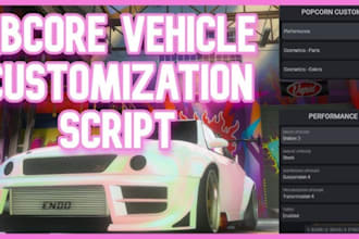 fix or make custom fivem script, gta v, qbcore, esx, fivem dev, roleplay