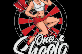 do modern high quality professional sports, dart logo desgin