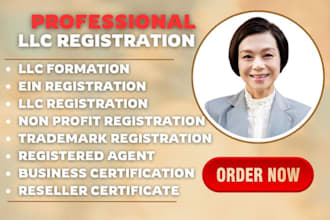 do USA llc creation, ein registration, company formation, and reseller permit