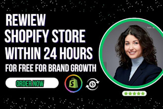 professionally review your shopify store to boost sales fast