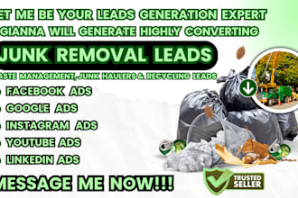 junk removal leads junk hauling leads facebook ads campaign video ads