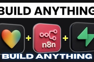 develop chatgpt ai web app ai saas app ai chatbot ai software n8n supabase app