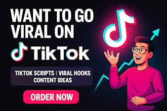 write viral tiktok scripts and content ideas for your page