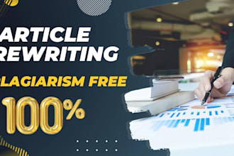 do SEO article writing, blog post writing, content writing or copywriting