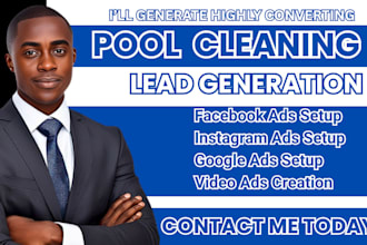 pool cleaning leads,pool cleaning facebook ads,pool cleanig google ads,video ads