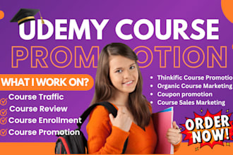 do udemy course promotion online course promotion udemy course marketing
