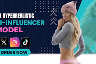create a custom ai influencer model for your brand promotion