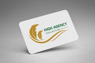 do modern feminine coaching agency business logo design