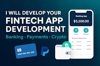 develop a custom  fintech app