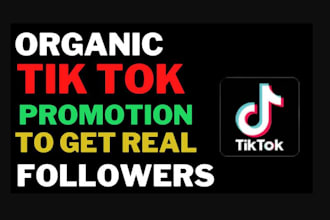 grow your followers on tiktok, facebook page instagram, twitter promotion