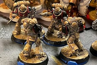 sculpt, print, paint and kitbash 3d miniatures, warhammer 40k,dnd trench crusade