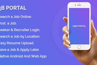 build job portal website job board website recruitment website job portal app