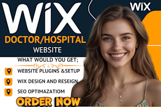 design hospital website, doctor website, health care website, dental website