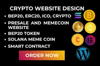 make solana token and smart contract, solana presale website, staking website
