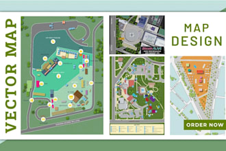 create custom vector maps for your festival, venue, city and event