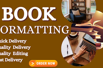format your book to meet amazon needs