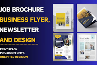 do adobe indesign job brochure newsletter catalog book