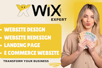 wix website redesign wix website design wix development wix design wix