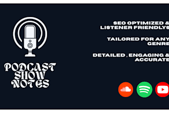 deliver fast podcast summaries and show notes