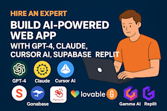 web app with gpt 04 cursor ai claude lovable dev ai chatbot v0 replit supabase