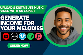 distribute and upload your music video on vevo, distrovid, and vimeo