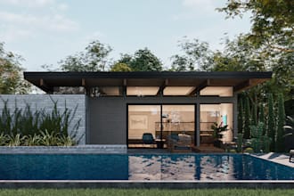 do architectural design, 3d modeling and high quality rendering
