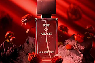 design luxury 3d perfume bottles and create high end cgi product animation