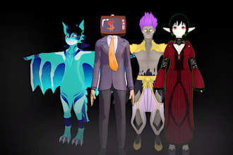 make custom vrchat avatar for you