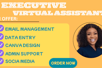 calender management, email management, executive virtual assistance, trello