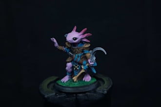 paint your warhammer, dnd and fantasy miniatures