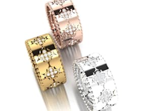sculpt 3d jewelry design for necklace pendant hair pin, ring and  bracelet