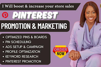 do pinterest marketing, SEO, pin and board setup to grow your business