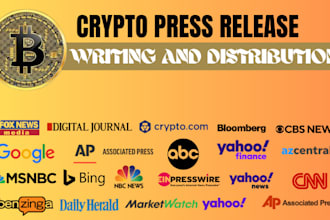 do crypto press release, crypto pr distribution, press release distribution
