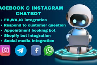 build a chatbot for your facebook instagram tiktok and whatsapp