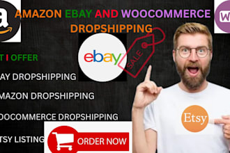 handle etsy amazon ebay and woocommerce dropshipping product research listing