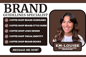 create coffee shop brand guidelines coffee shop brand style guide logo design