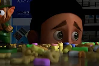 3d cartoon animation character animation video blender 3d animated short film