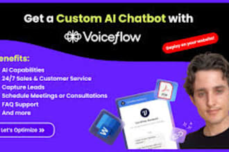 lead generation ai chatbot in voiceflow landbot flow xo manychat chatbot API