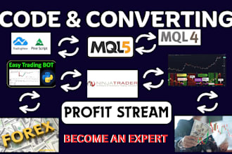 convert tradingview pine script mt4 mt5 tradestation ctrader python ninjatrader