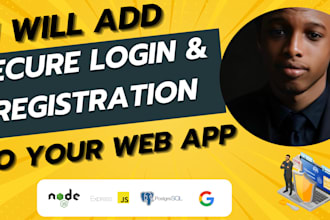 build secure user authentication with email and google login